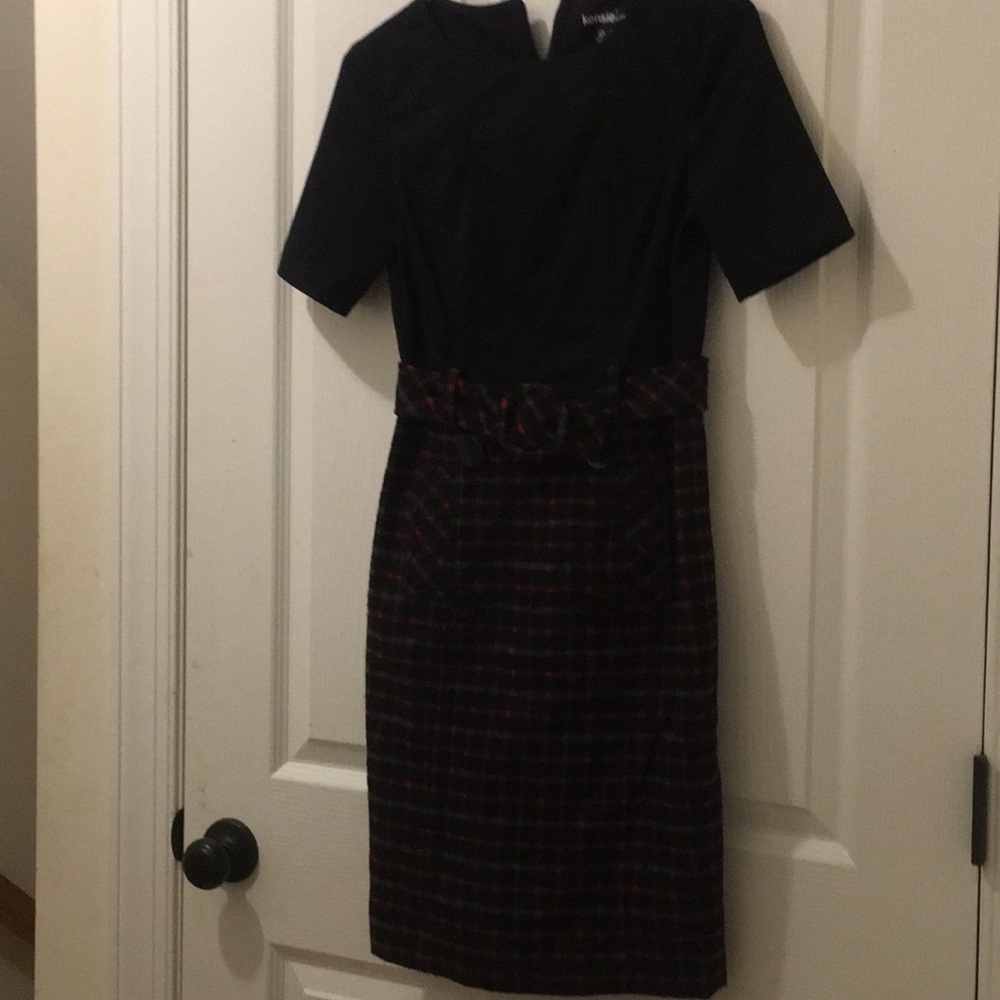 Dress with matching belt